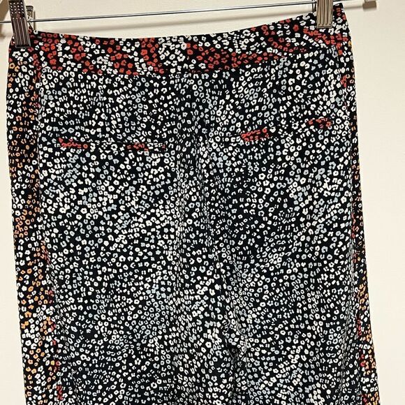NWOT Rag & bone Colette Silk Leopard Print High Waisted Pants Sz 0 - Picture 8 of 13